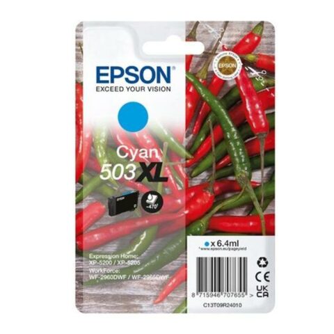 Αυθεντικό Φυσίγγιο μελάνης Epson 503XL Κυανό