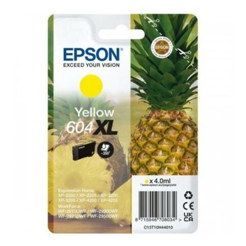 Αυθεντικό Φυσίγγιο μελάνης Epson 604XL Κίτρινο