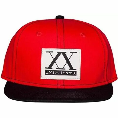 Σκουφί Difuzed Hunterx XX Logo Κόκκινο Μαύρο