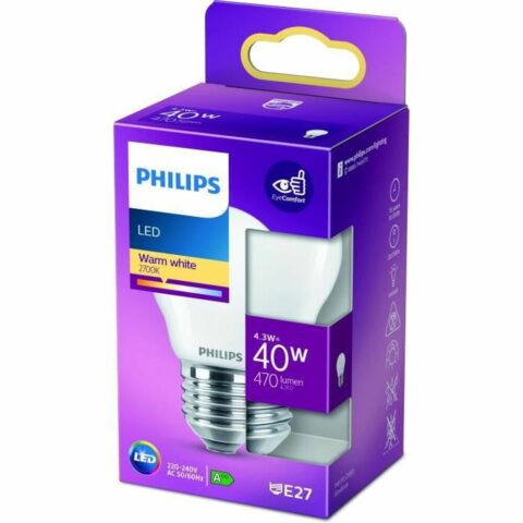 Λάμπα LED Philips E27 470 lm (4