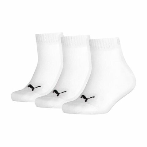 Αθλητικές Κάλτσες Puma Quarter Jr Λευκό