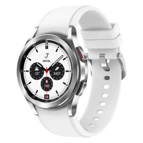 Smartwatch Samsung Galaxy Watch4 Classic Ασημί Λευκό Ø 42 mm