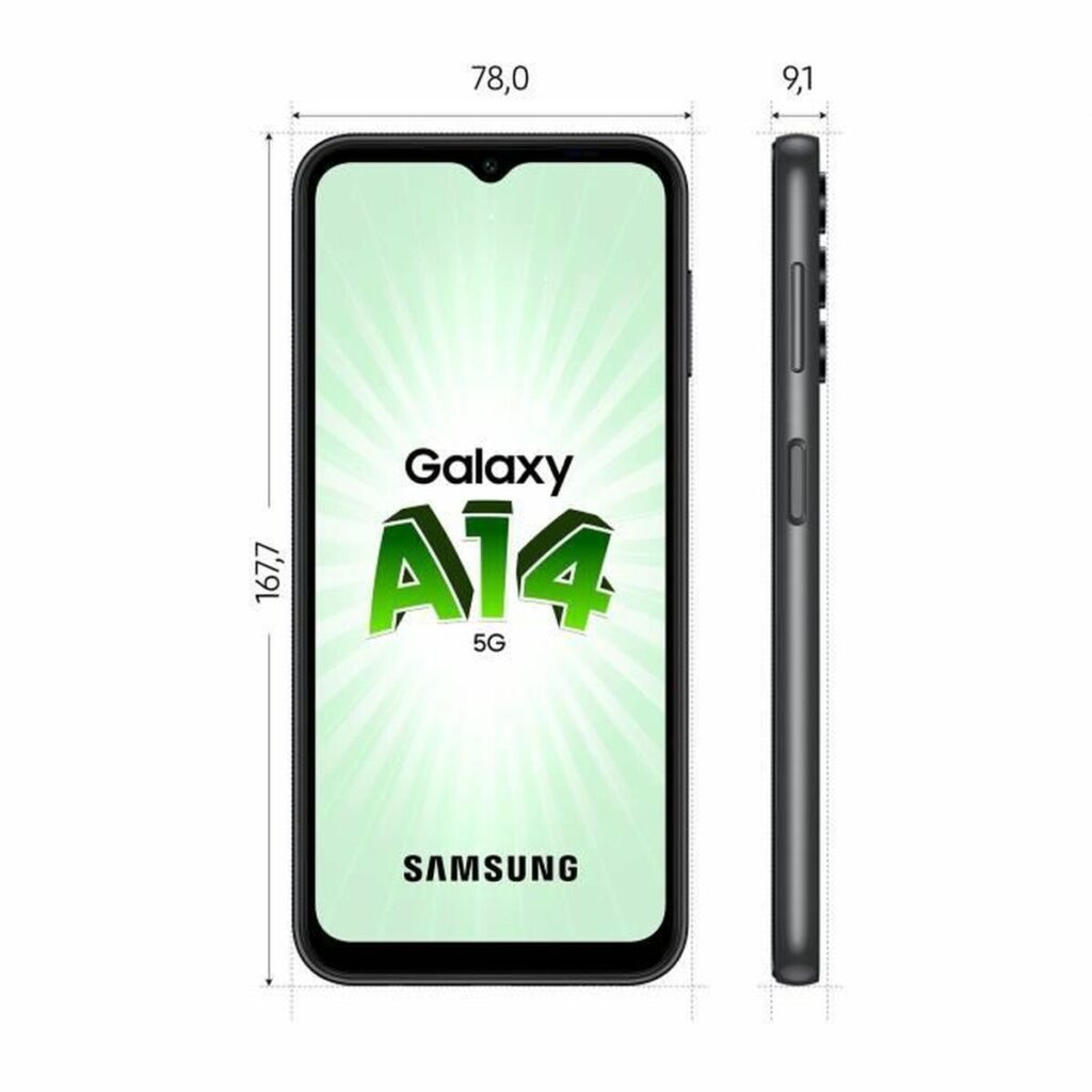Smartphone Samsung A14 5G 64 GB Μαύρο 64 GB 4 GB RAM