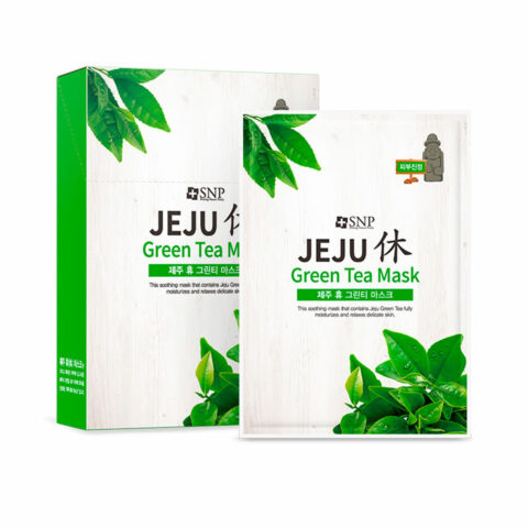 Μάσκα Προσώπου SNP JEJU Green Tea (20 ml)