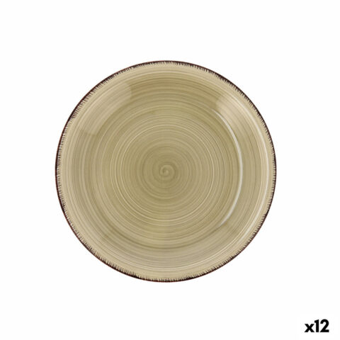 Πιάτο για Επιδόρπιο Quid Natura Vita Κεραμικά Πράσινο (19 cm) (12 Μονάδες)
