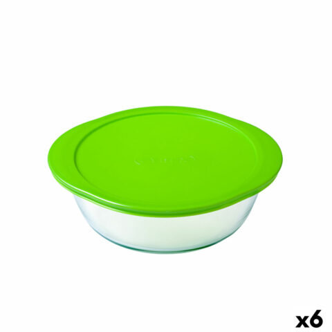 Στρογγυλό άπερ με Καπάκι Pyrex Cook & Store 27 x 24 x 8 cm Πράσινο 2