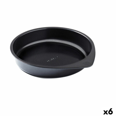Φόρμα για τον Φούρνο Pyrex Magic Στρόγγυλο Μαύρο Ø 26 cm (x6)