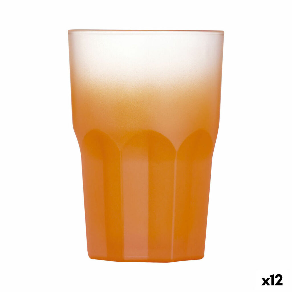 Ποτήρι Luminarc Summer Pop Πορτοκαλί Γυαλί 12 Μονάδες 400 ml