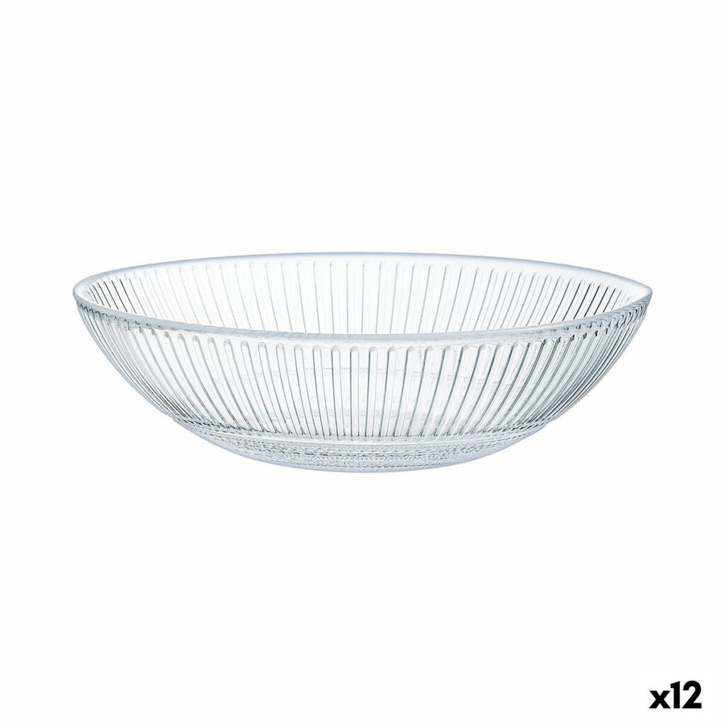 Βαθύ Πιάτο Luminarc Louison Διαφανές Γυαλί (20 cm) (12 Μονάδες)