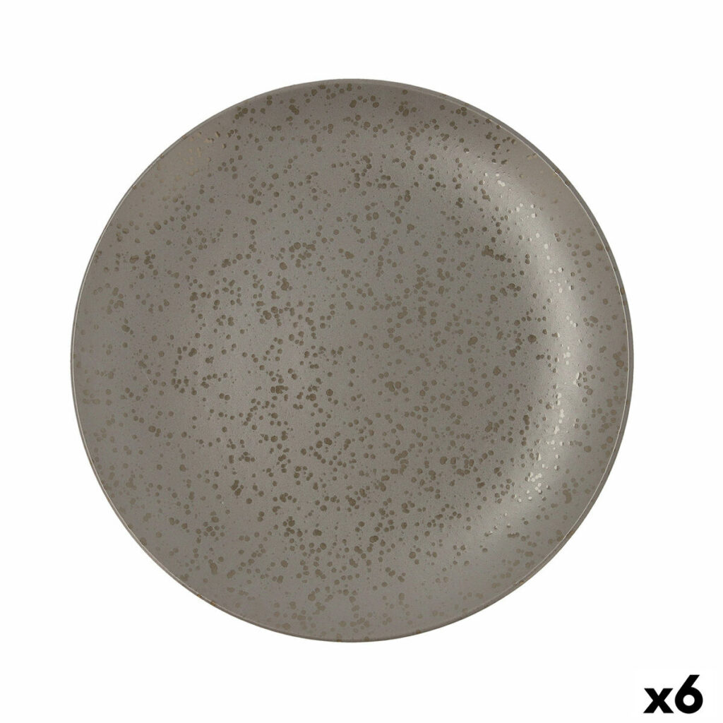 Flatplater Ariane Oxide Κεραμικά Γκρι (Ø 31 cm) (x6)