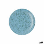 Flatplater Ariane Oxide Κεραμικά Μπλε (Ø 24 cm) (x6)