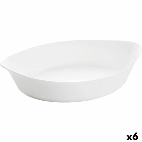 Ταψί Luminarc Smart Cuisine Οβάλ Λευκό Γυαλί 28 x 17 cm (x6)