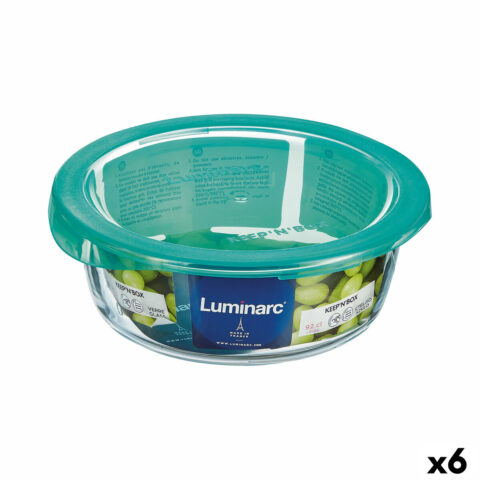 Στρογγυλό άπερ με Καπάκι Luminarc Keep'n Lagon 920 ml 15