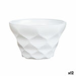 Ποτήρι για παγωτό και smoothies Luminarc Iced Diamant Λευκό Γυαλί (200 ml) (12 Μονάδες)