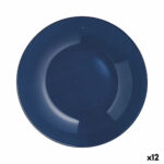 Βαθύ Πιάτο Luminarc Arty Μπλε Γυαλί (20 cm) (12 Μονάδες)