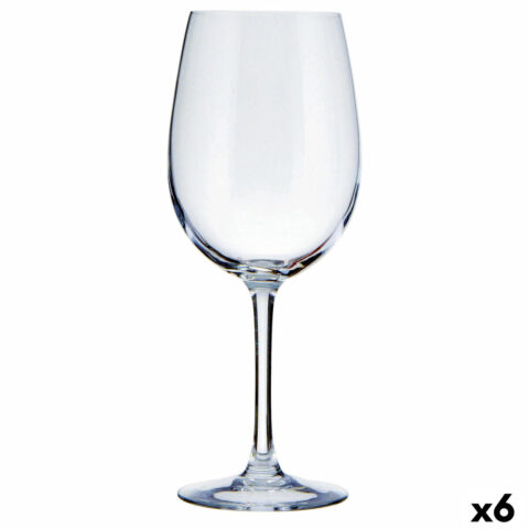 Ποτήρι κρασιού Ebro Διαφανές 350 ml (x6)