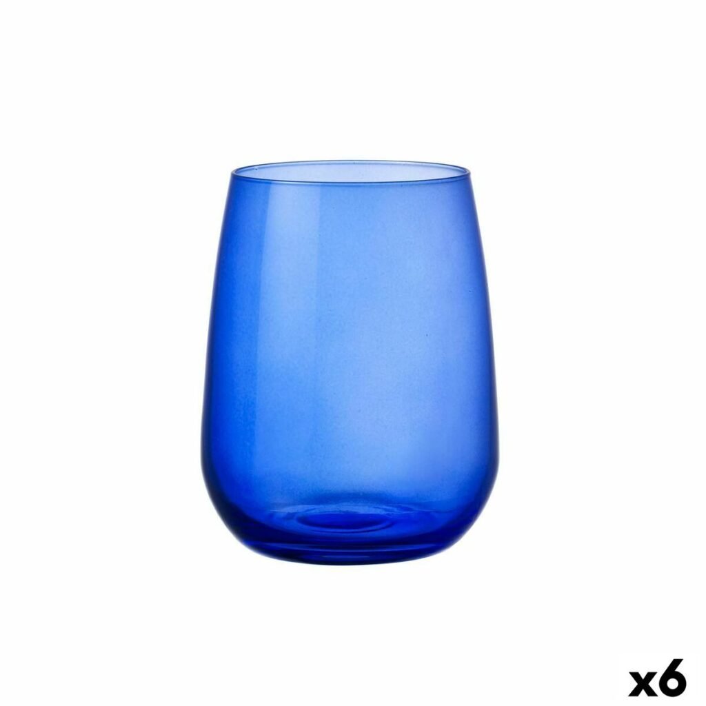 Ποτήρι Bormioli Rocco Restaurant Cobalto Μπλε Γυαλί (430 ml) (x6)