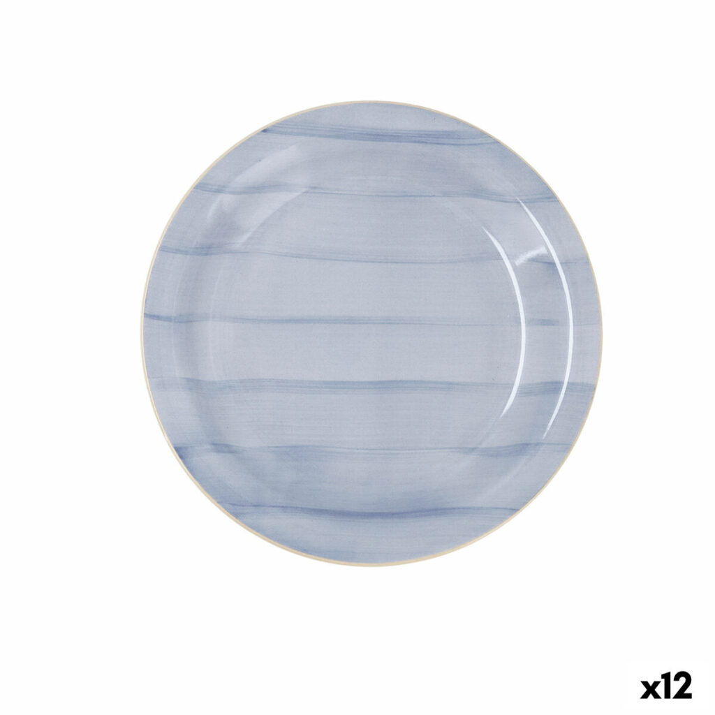 Πιάτο για Επιδόρπιο Quid Brisa Cielo Κεραμικά Μπλε (19 cm) (12 Μονάδες)