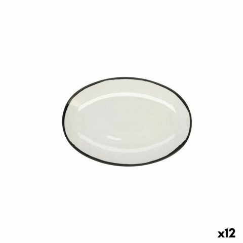 Δίσκος για σνακ Ariane Vital Filo Κεραμικά Λευκό Ø 26 cm (12 Μονάδες)
