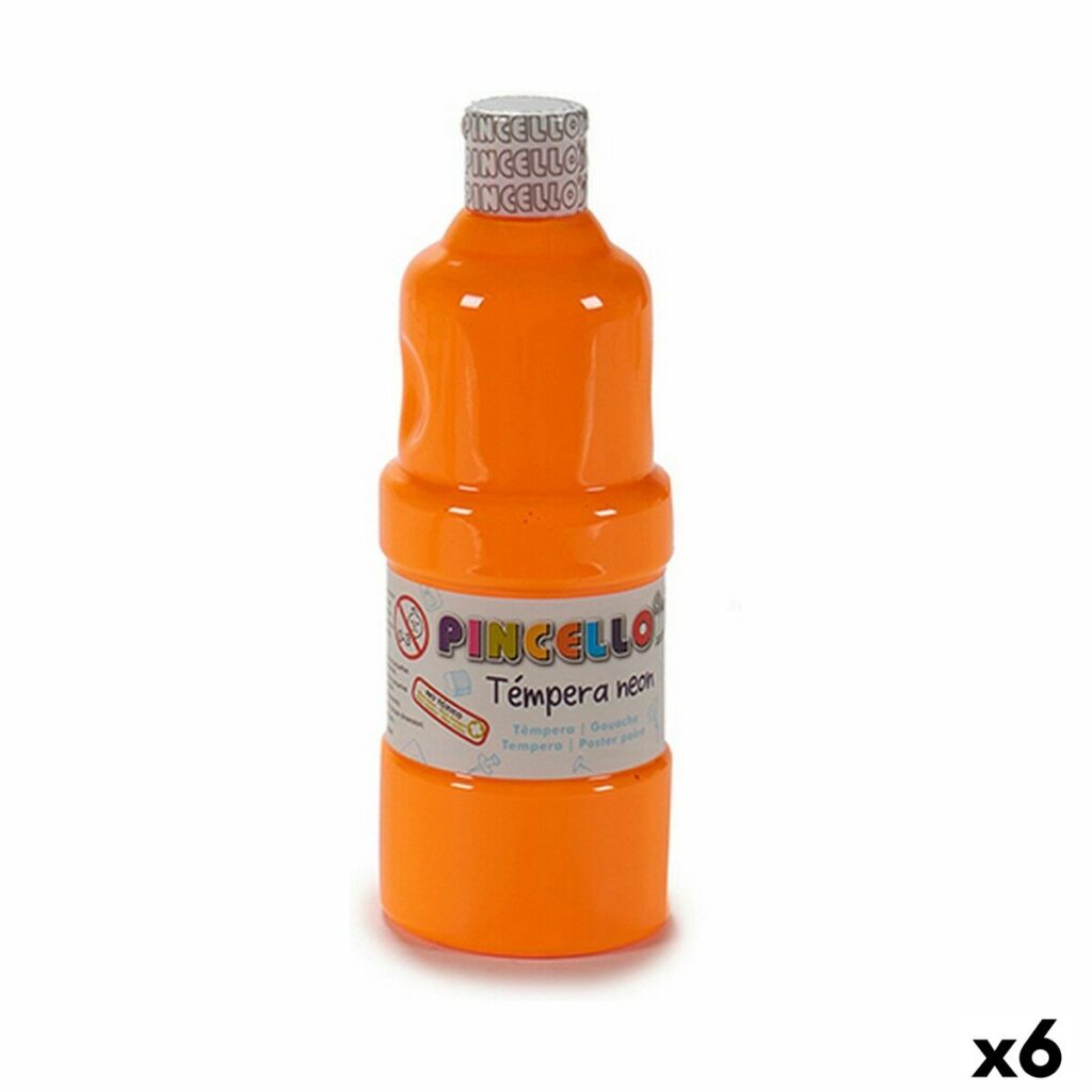 Τέμπερα Neon Πορτοκαλί 400 ml (x6)