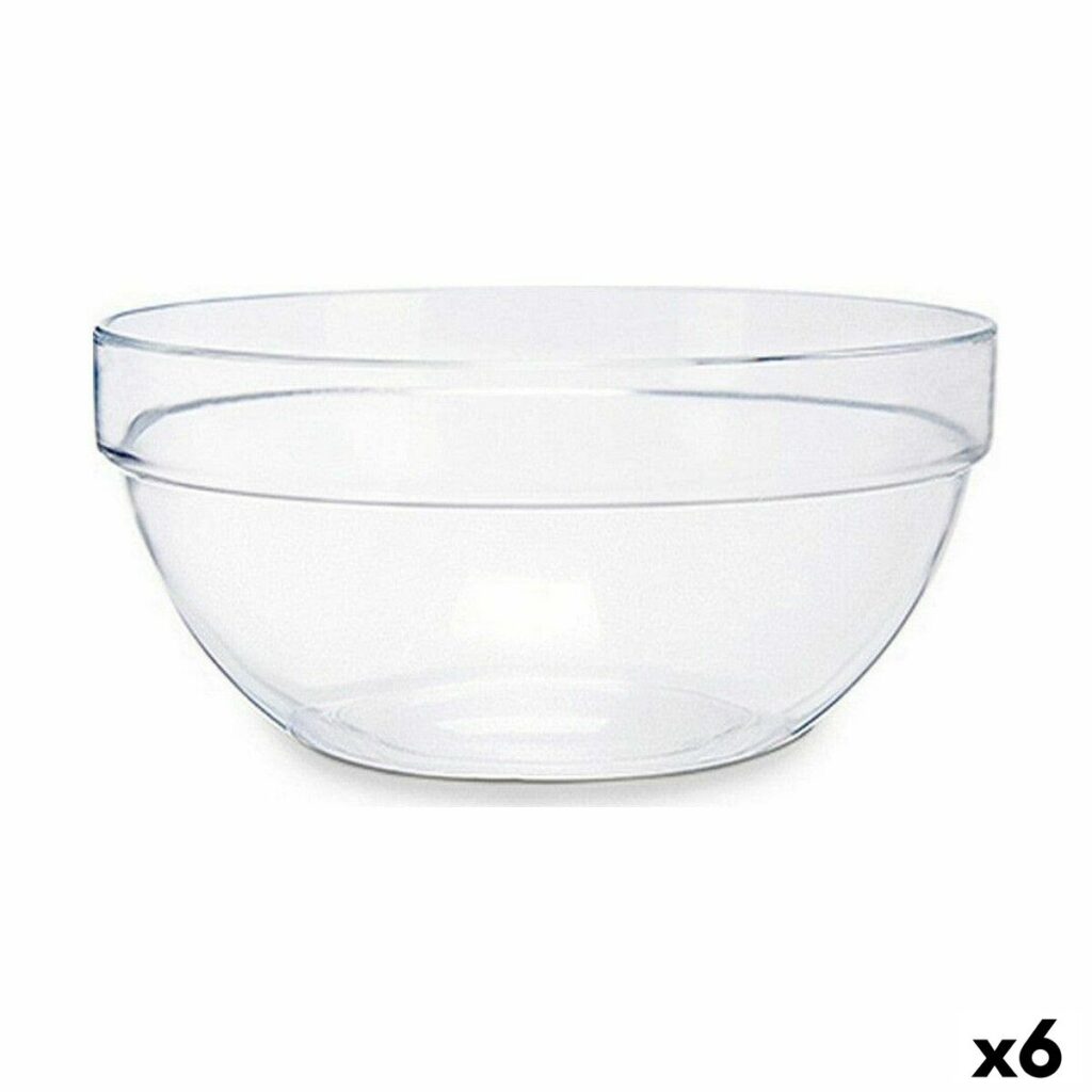 Ρηχό μπολ Διαφανές Γυαλί (250 ml) (x6)