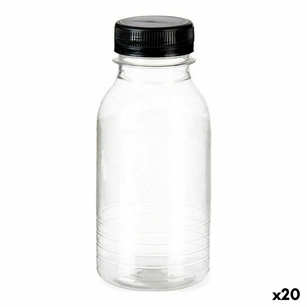 Μπουκάλι Διαφανές Μαύρο Πλαστική ύλη (500 ml) (6
