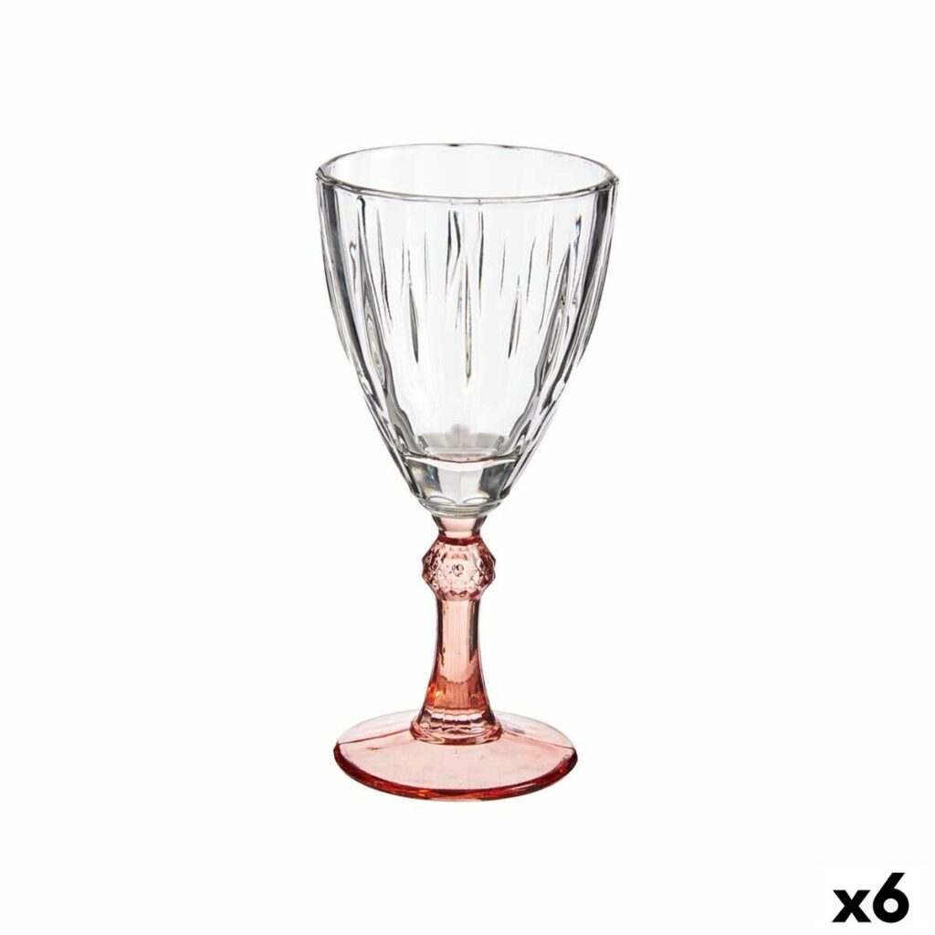 Ποτήρι κρασιού Exotic Κρυστάλλινο Salmon x6 (275 ml)