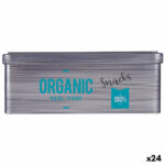 Σκάφος Organic Snacks Γκρι Λευκοί δίσκοι (11 x 7