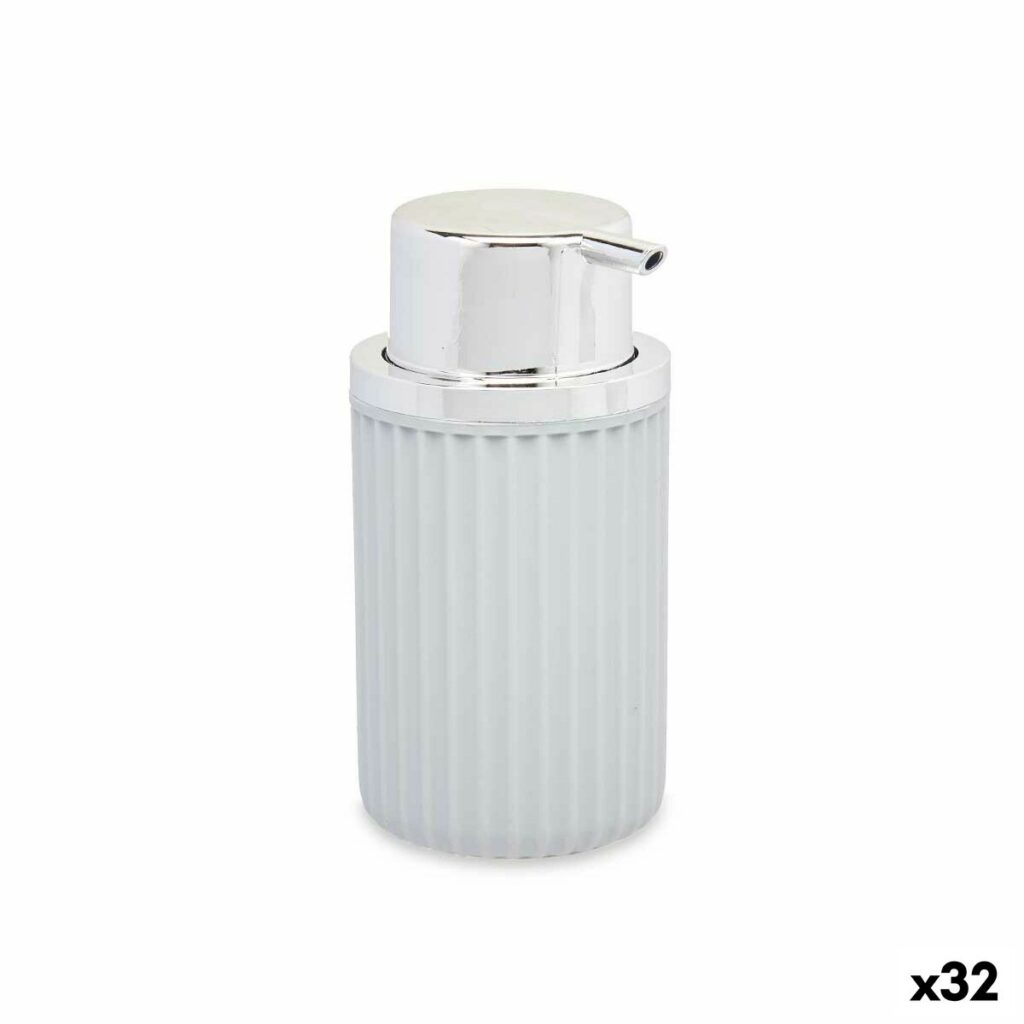 Διανομέας Σαπουνιού Γκρι Πλαστική ύλη 32 Μονάδες (450 ml)