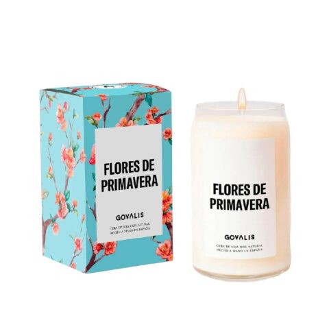 Αρωματικό Κερί GOVALIS Flores de Primavera (500 g)