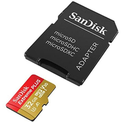 Κάρτα Μνήμης Micro SD με Αντάπτορα SanDisk SDSQXBG-032G-GN6MA