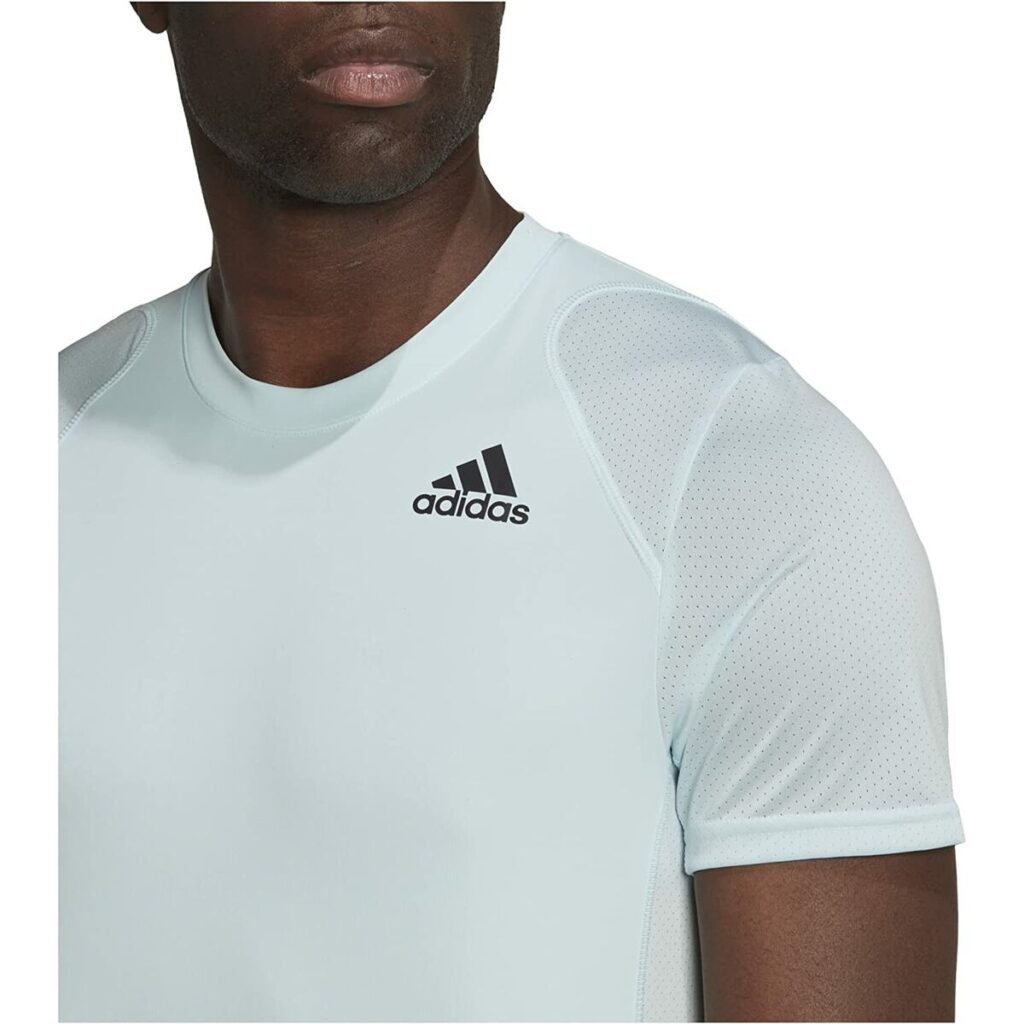 Μπλουζάκι Adidas Club Tennis 3 Stripes Λευκό