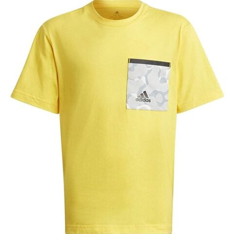 Μπλουζάκι Adidas Future Pocket Κίτρινο