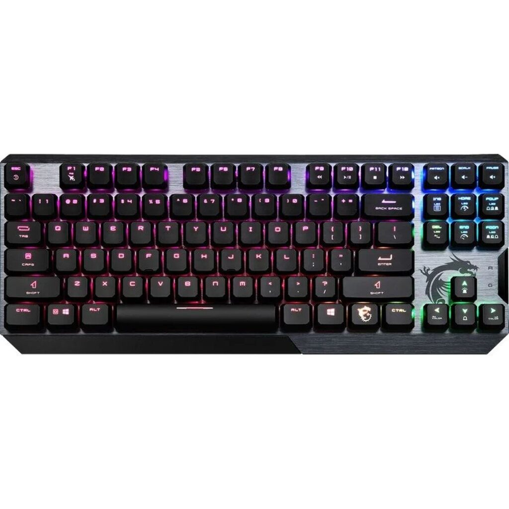 Πληκτρολόγιο Παιχνιδιού MSI Vigor GK50 Low Profile TKL Πληκτρολόγιο Qwerty