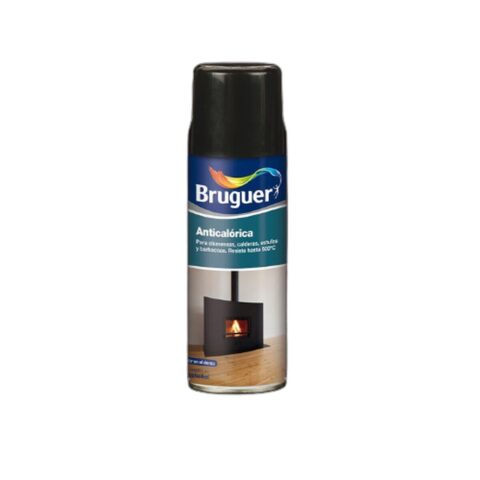 Αντιθερμιδική βαφή Bruguer 5197994 Spray Μαύρο 400 ml