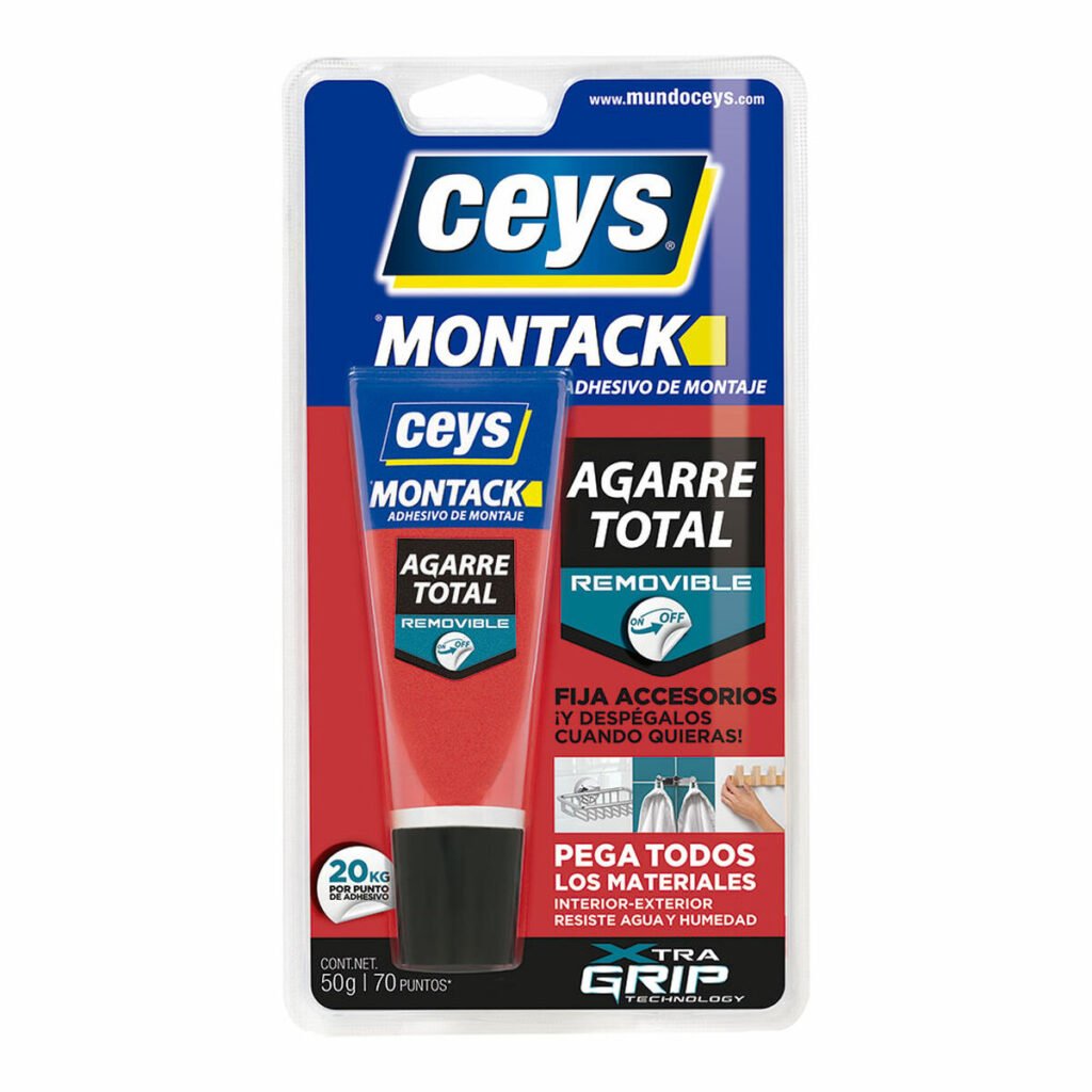 Συγκολλητικό για τελειώματα Ceys Montack Removable 507250 50 g