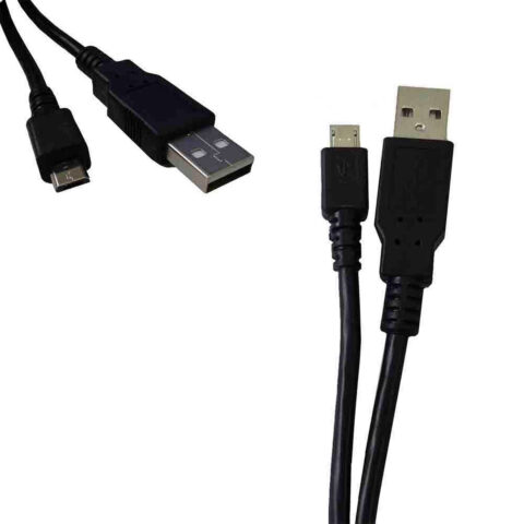 Καλώδιο Micro USB EDM Μαύρο 1