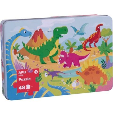 Παιδικό παζλ Apli Dinosaurs 24 Τεμάχια 48 x 32 cm
