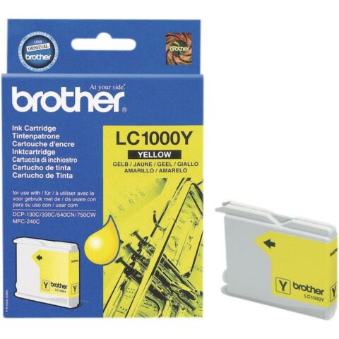 Αυθεντικό Φυσίγγιο μελάνης Brother LC1000Y Κίτρινο