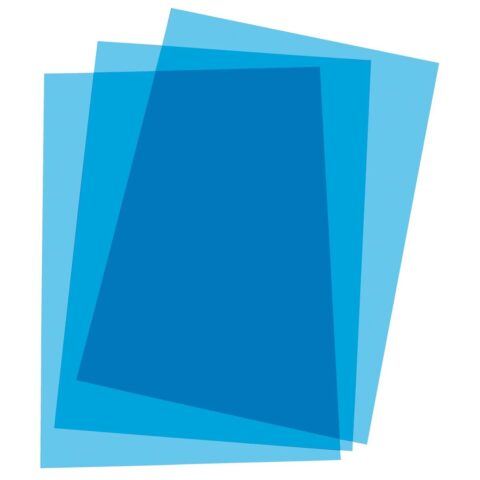 Κάλυμμα βιβλίων Displast Μπλε A4 πολυπροπυλένιο 100 Τεμάχια