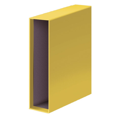 Κάλυμμα ντουλαπιού αρχείων DOHE Κίτρινο Din A4 (12 Τεμάχια)