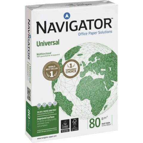 Χαρτί για Εκτύπωση Navigator Λευκό A3 5 Τεμάχια