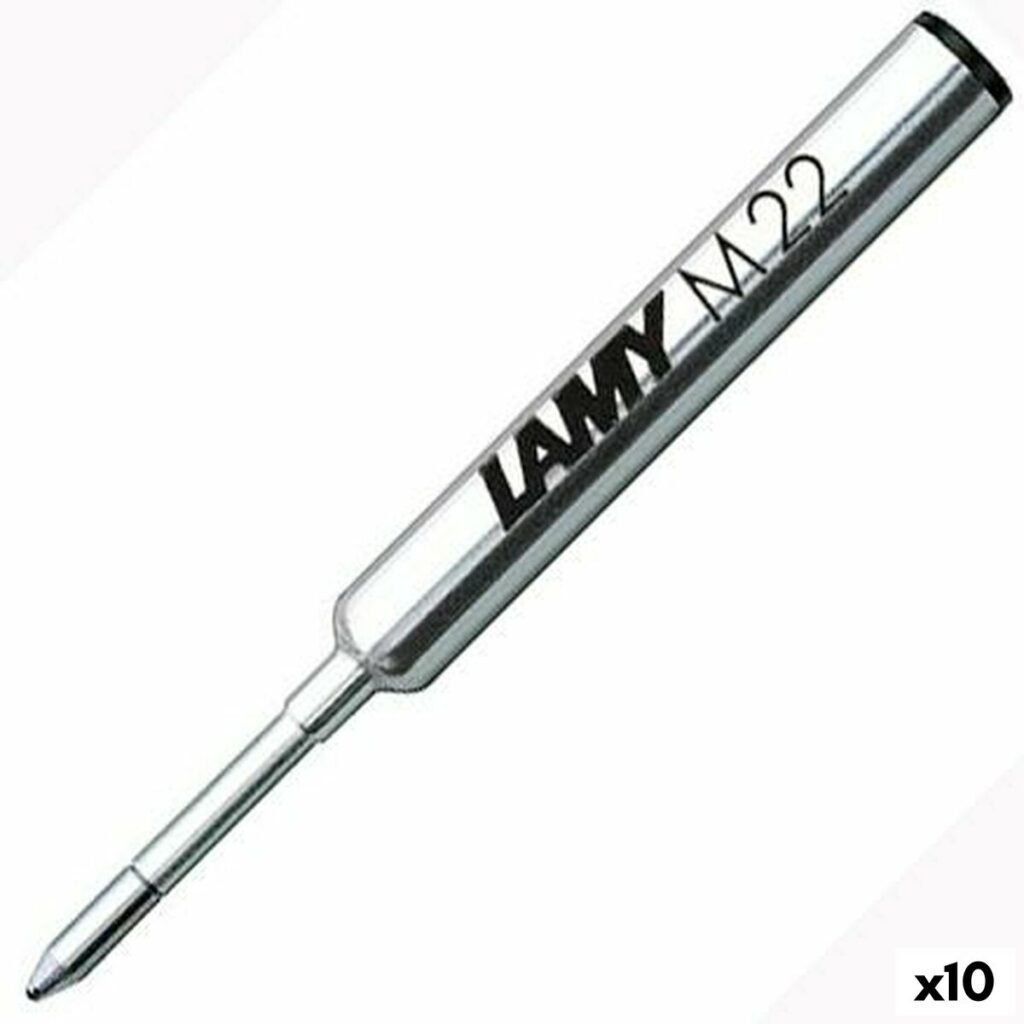Ανταλλακτικό Στυλό Lamy M22 Μαύρο (x10)