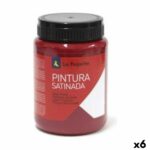 Τέμπερα La Pajarita Carmin L-09 Κόκκινο Σατέν Σχολείο (35 ml) (x6)