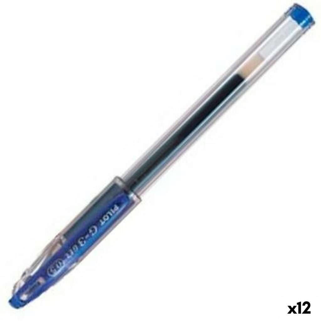 Στυλό με τζελ Pilot G-3 Μπλε 0