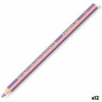 Χρωματιστά μολύβια Staedtler Jumbo Noris Μωβ (12 Μονάδες)