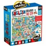 Παιχνίδι Προσχολική Εκπαίδευση HEADU Easy English 100 words The City (4 Μονάδες)
