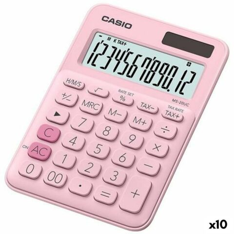 Αριθμομηχανή Casio MS-20UC Ροζ 2