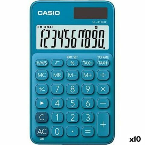 Αριθμομηχανή Casio SL-310UC Μπλε (x10)