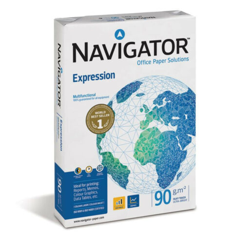 Χαρτί για Εκτύπωση Navigator Expression Λευκό A4 5 Τεμάχια